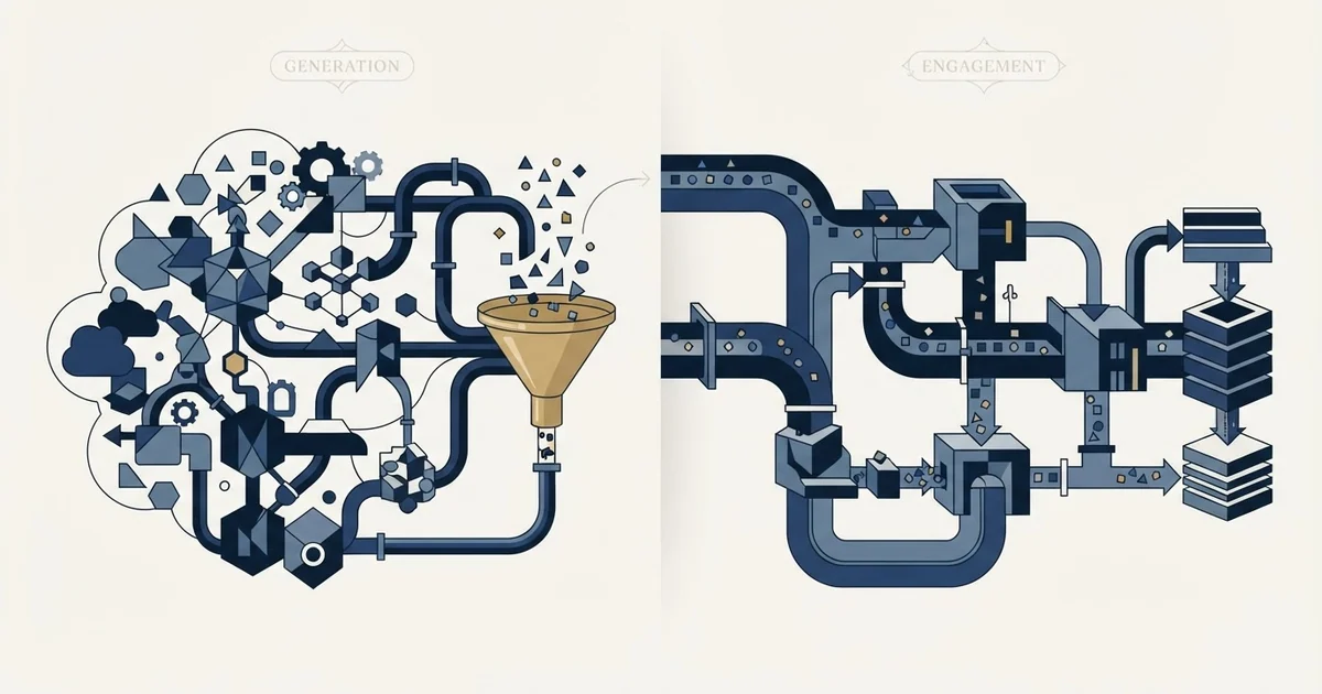 Editorial illustration for Regie.ai vs Salesforce