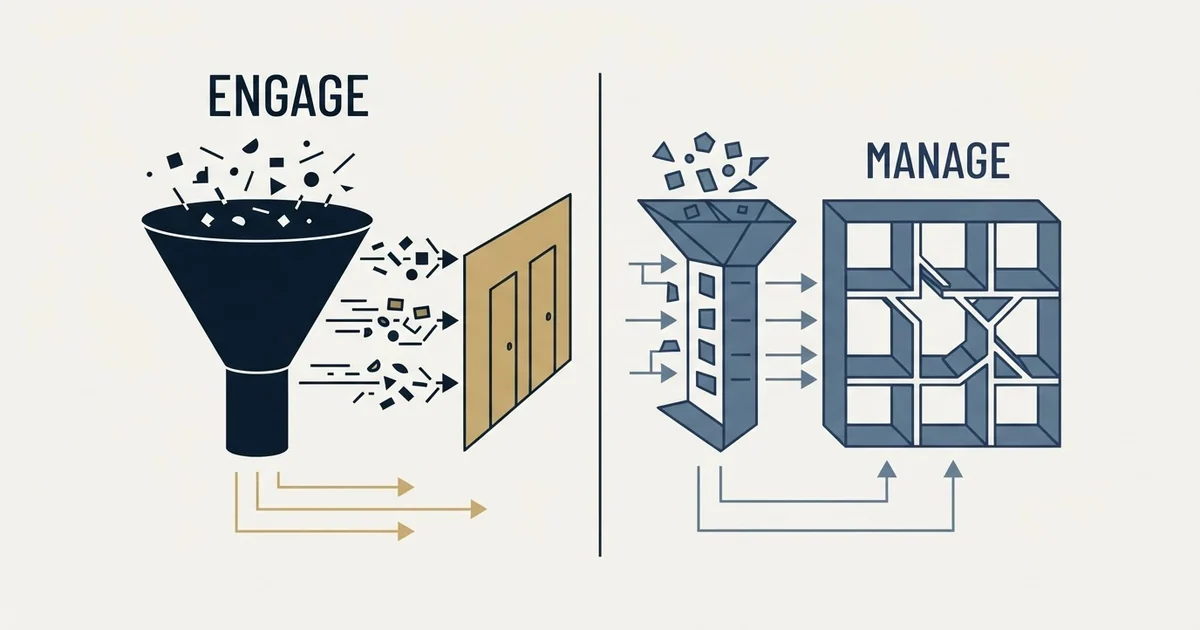 Editorial illustration for Regie.ai vs Salesmate