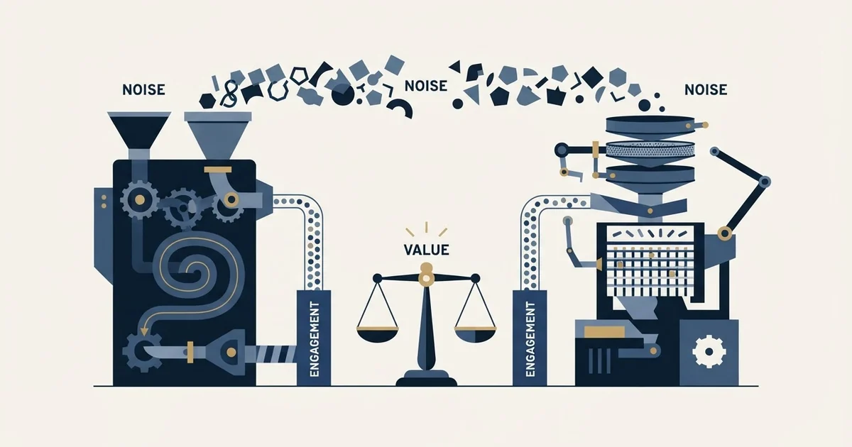 Editorial illustration for Regie.ai vs SalesRobot