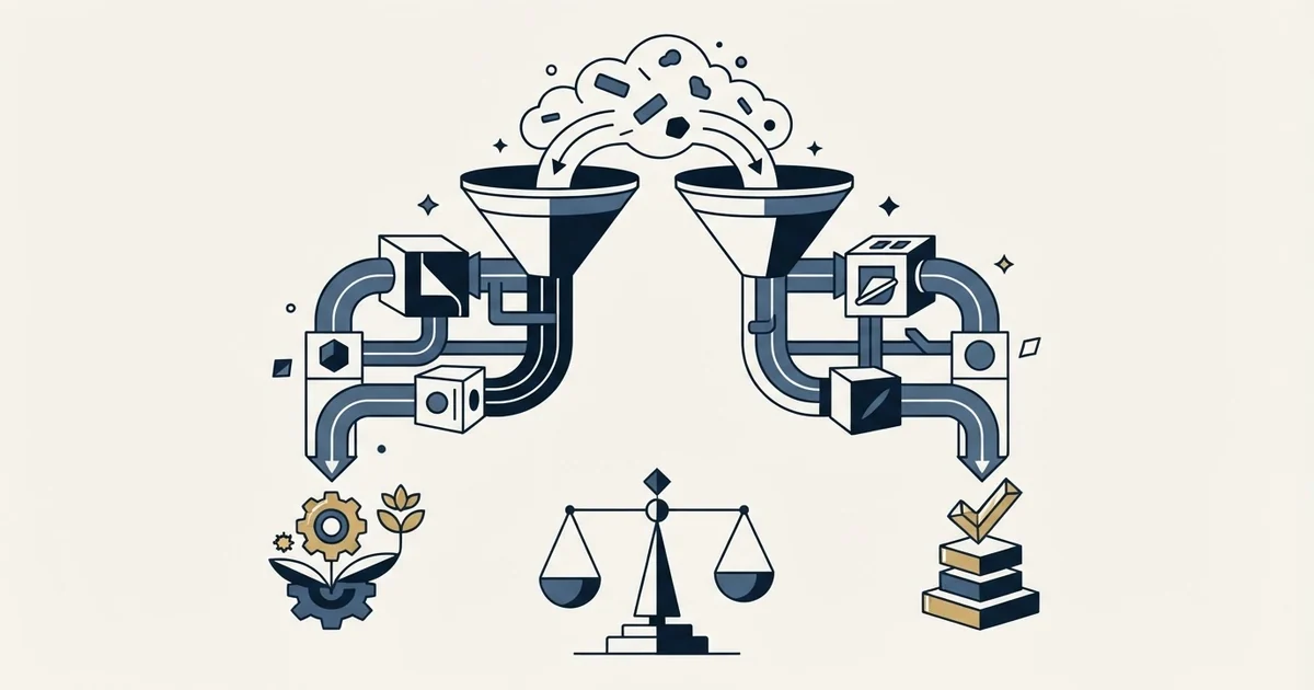 Editorial illustration for Regie.ai vs Verifalia