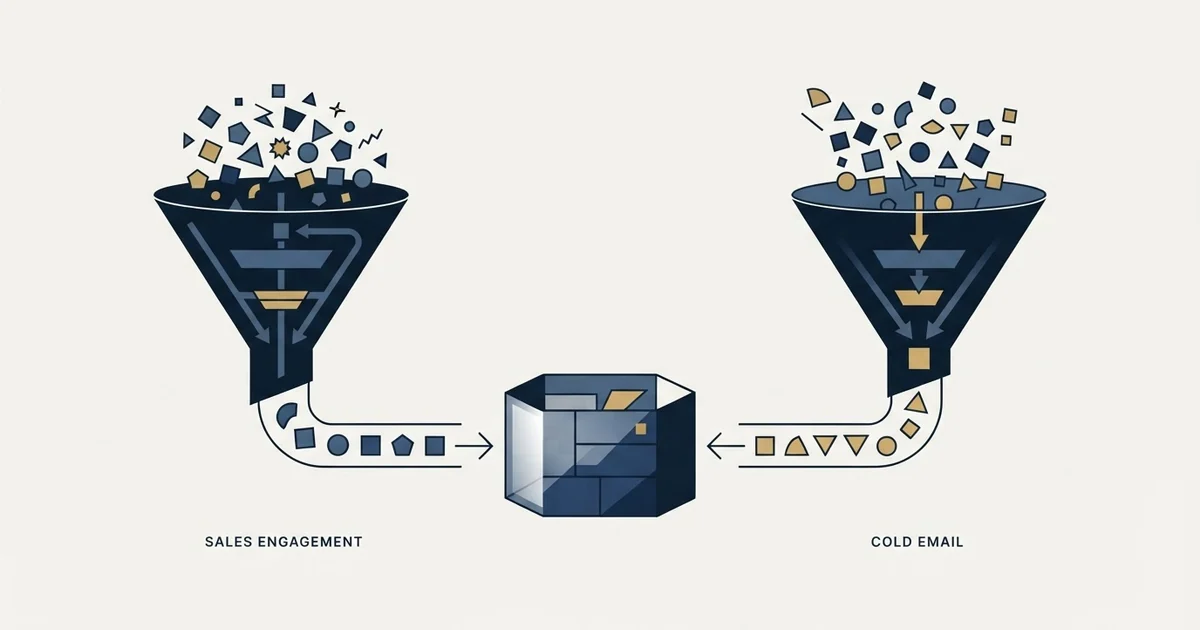 Editorial illustration for Regie.ai vs Vocus.io