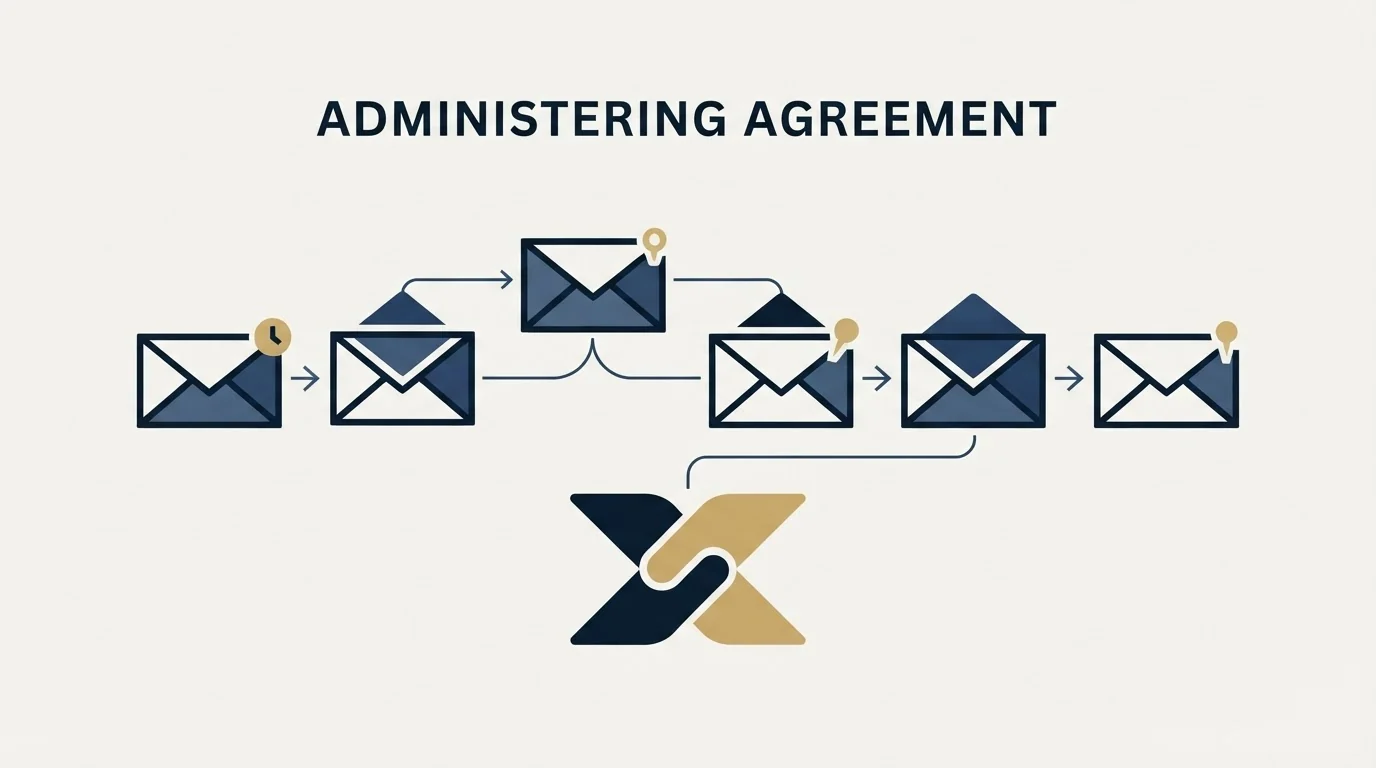 Section illustration: Six reminders, each a complete message