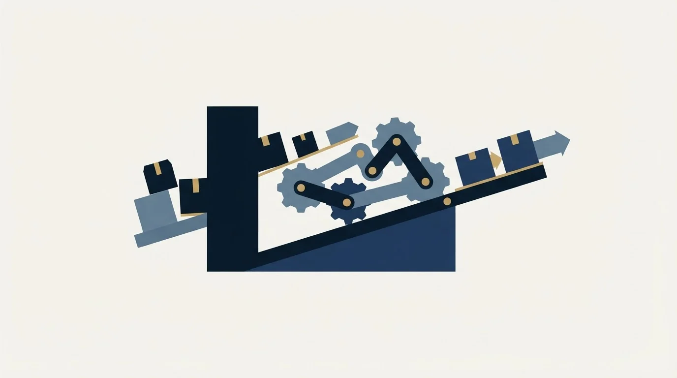 Section illustration: The model the word describes is moving