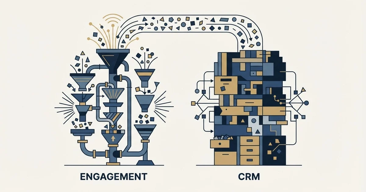 Editorial illustration for Revenue.io vs Salesflare