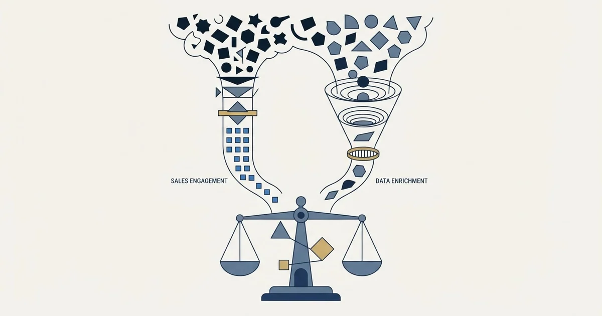 Editorial illustration for Revenue.io vs Scrupp