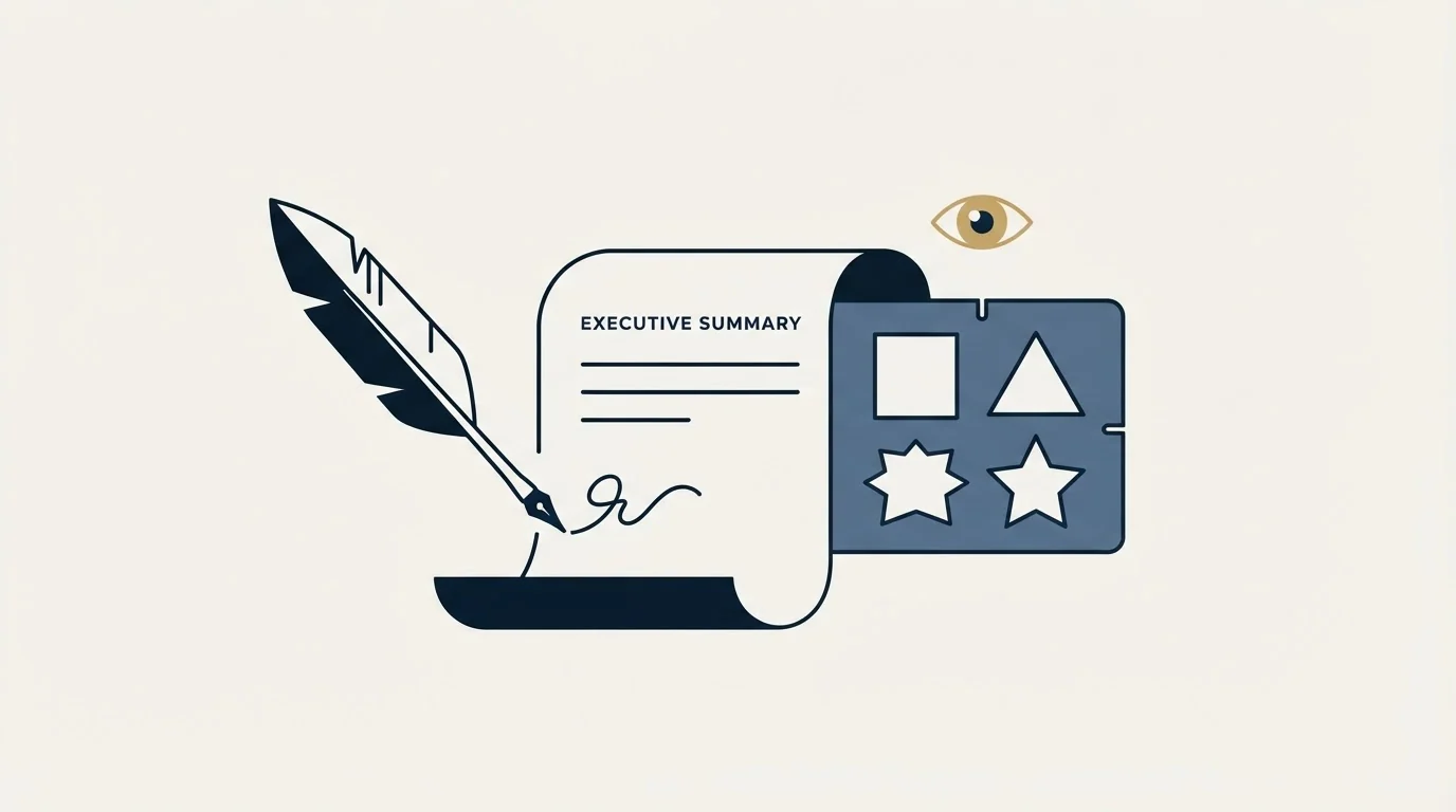 Section illustration: Write it last, and read it against the scoring criteria