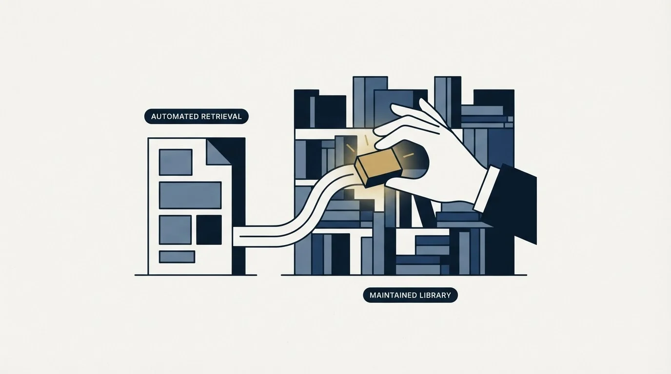 Section illustration: What RFP automation actually automates