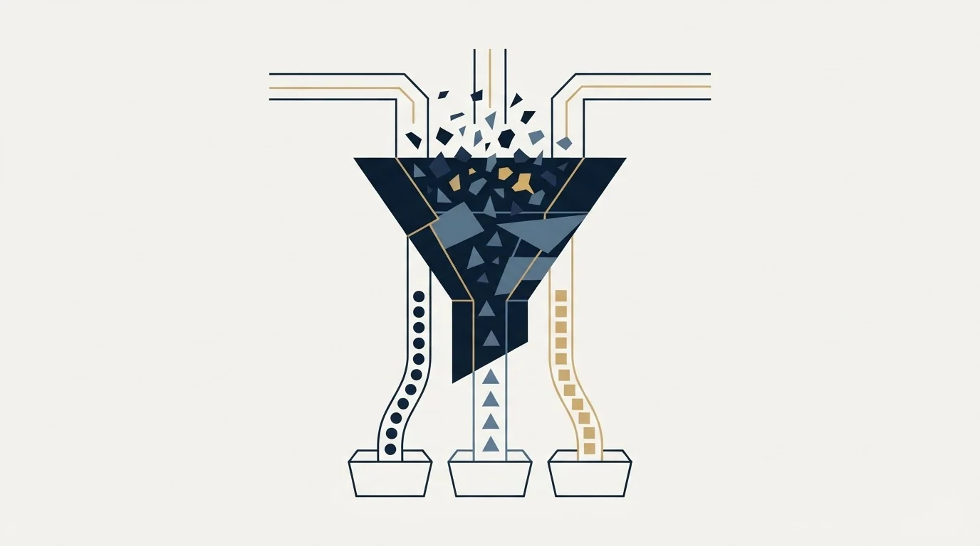 Section illustration: The three questions that separate the tools