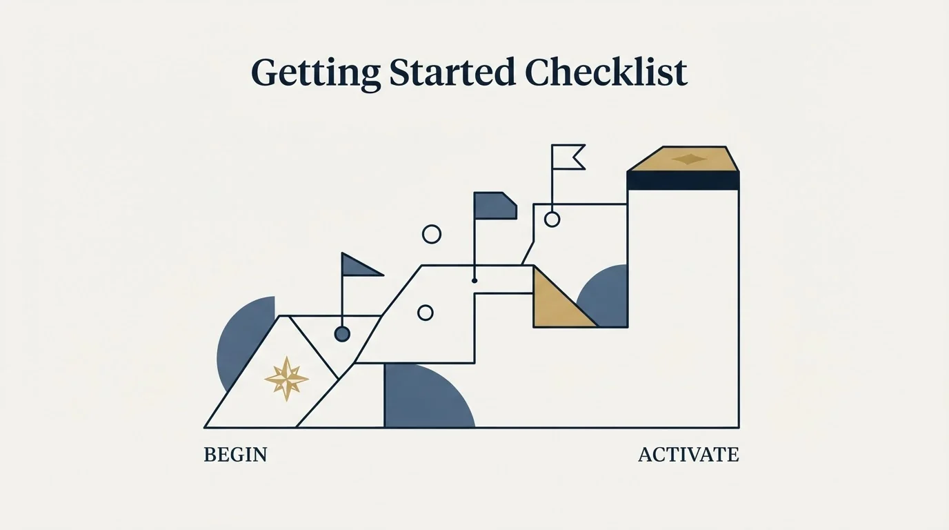 Section illustration: Getting Started Checklist
