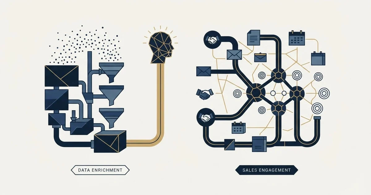 Editorial illustration for RocketReach vs We-Connect