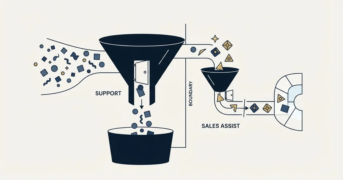 Editorial illustration for Sales Assist