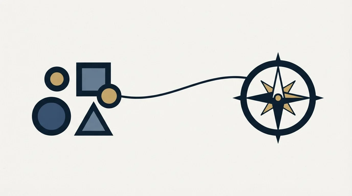 Section illustration: Where an external benchmark genuinely earns its place