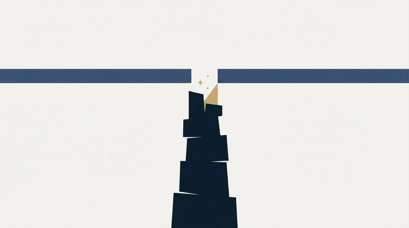 Section illustration: The research has a ceiling, and it arrives fast