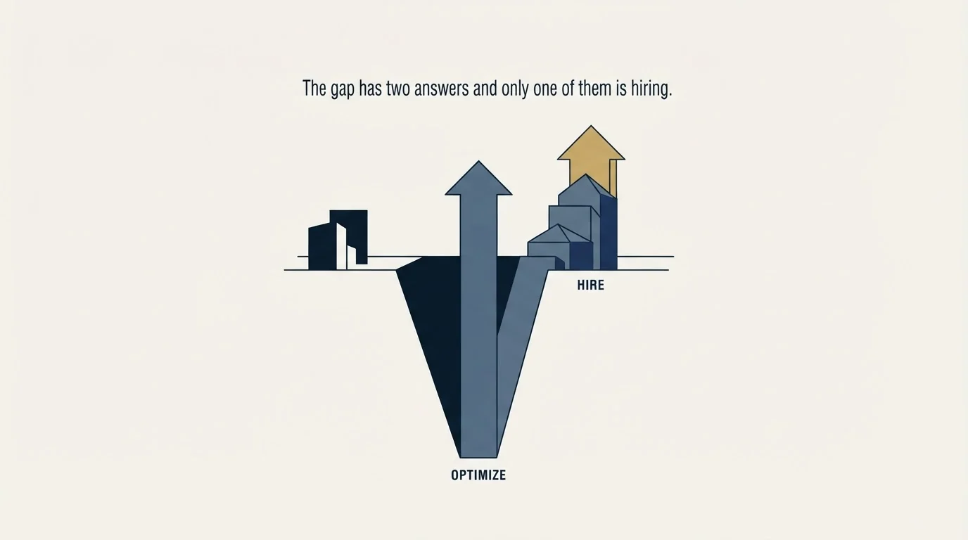 Section illustration: The gap has two answers and only one of them