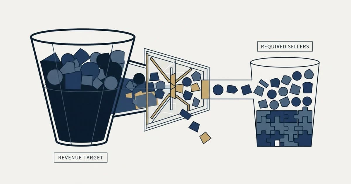 Editorial illustration for Sales Capacity Planning