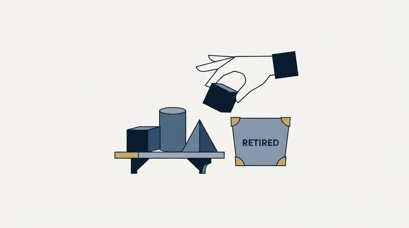 Section illustration: The retirement rule is part of the strategy