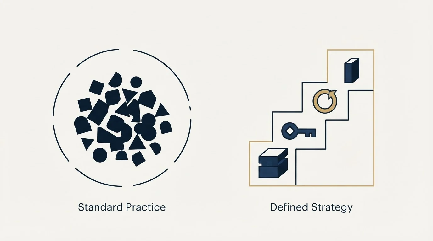 Section illustration: Where we differ from standard practice