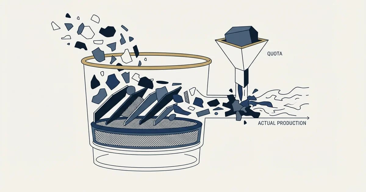 Editorial illustration for Sales Forecast