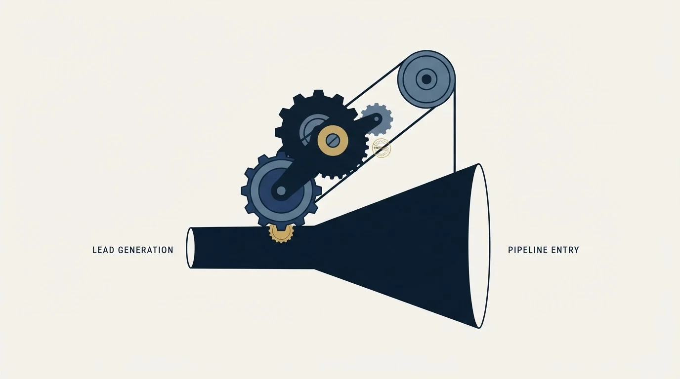 Section illustration: Where lead generation sits against all this