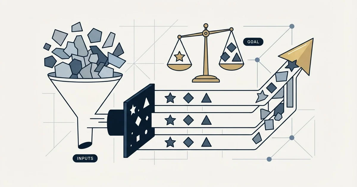 Editorial illustration for Sales Goals