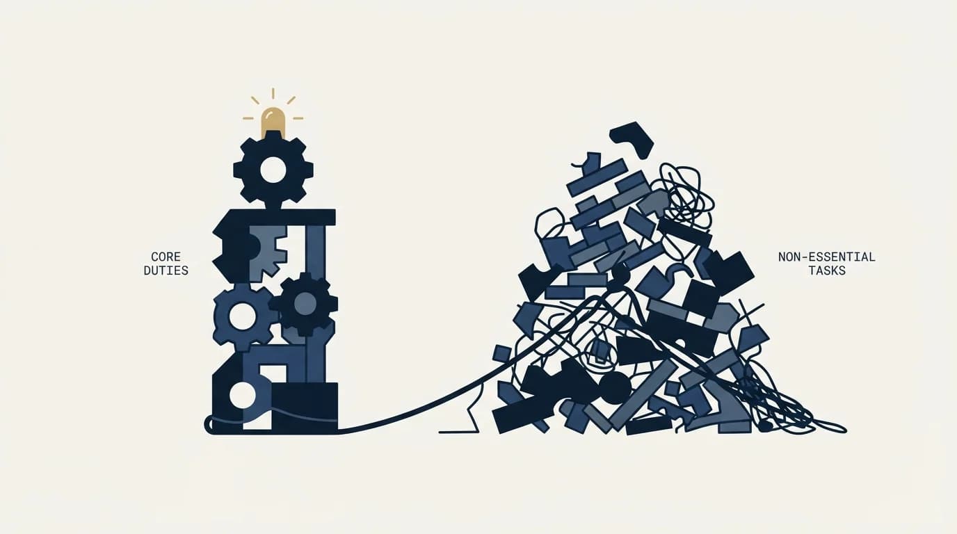 Section illustration: The two ways the role quietly stops working