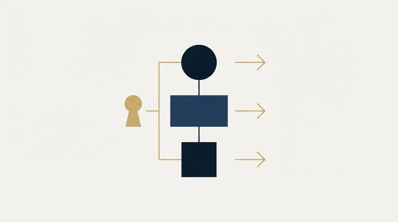 Section illustration: The template