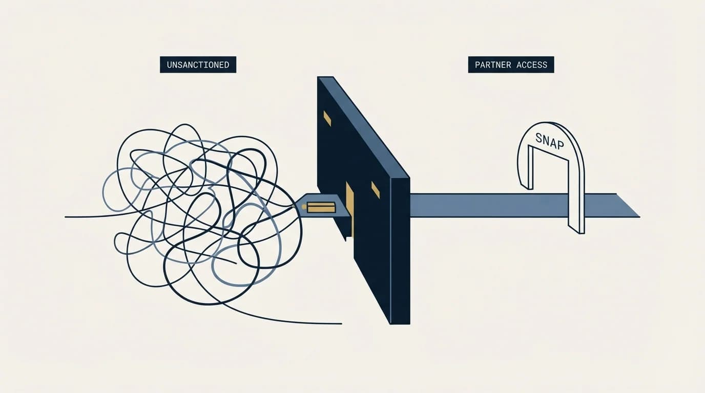 Section illustration: Why the unsanctioned route stays off the list