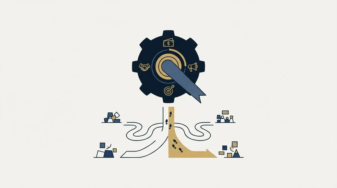 Section illustration: Which ratio you pick decides what the team does