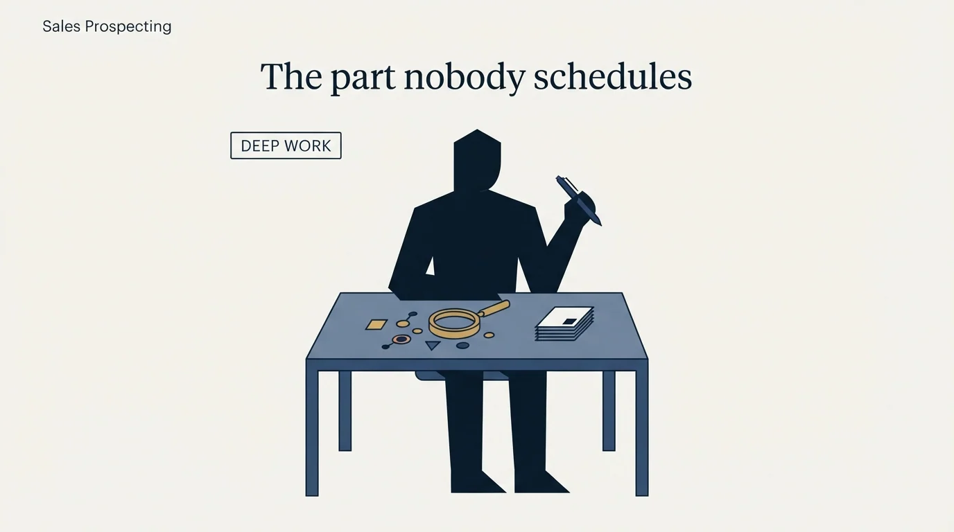 Section illustration: The part nobody schedules