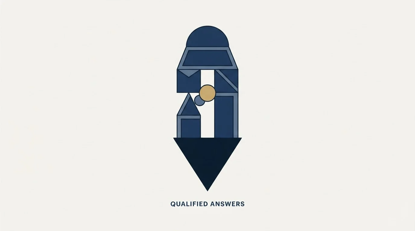 Section illustration: What a qualified answer set looks like
