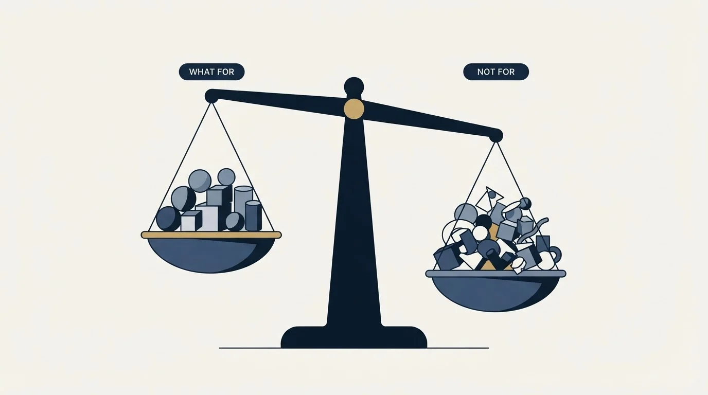 Section illustration: What the numbers are for, and what they are not