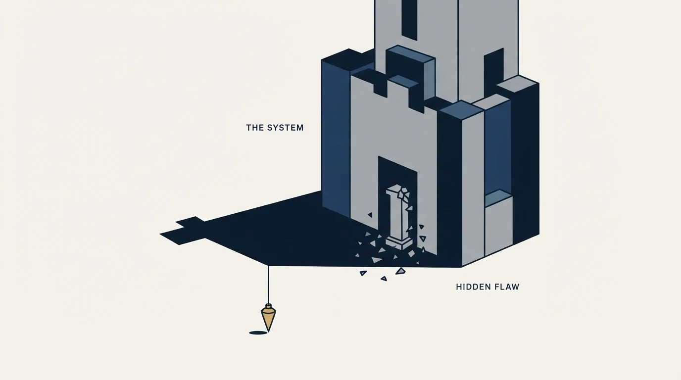 Section illustration: The failure mode a percentage will never warn you about