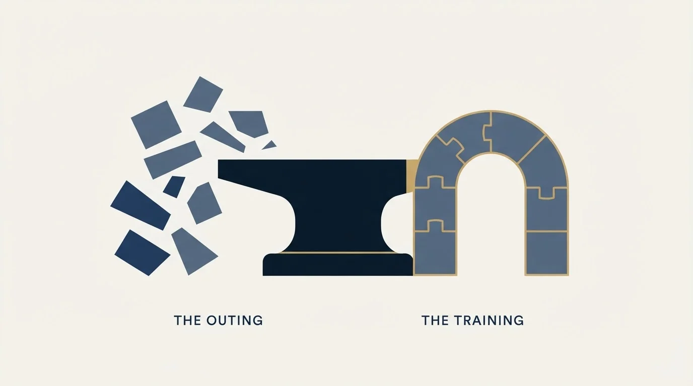 Section illustration: What separates useful training from a good day out