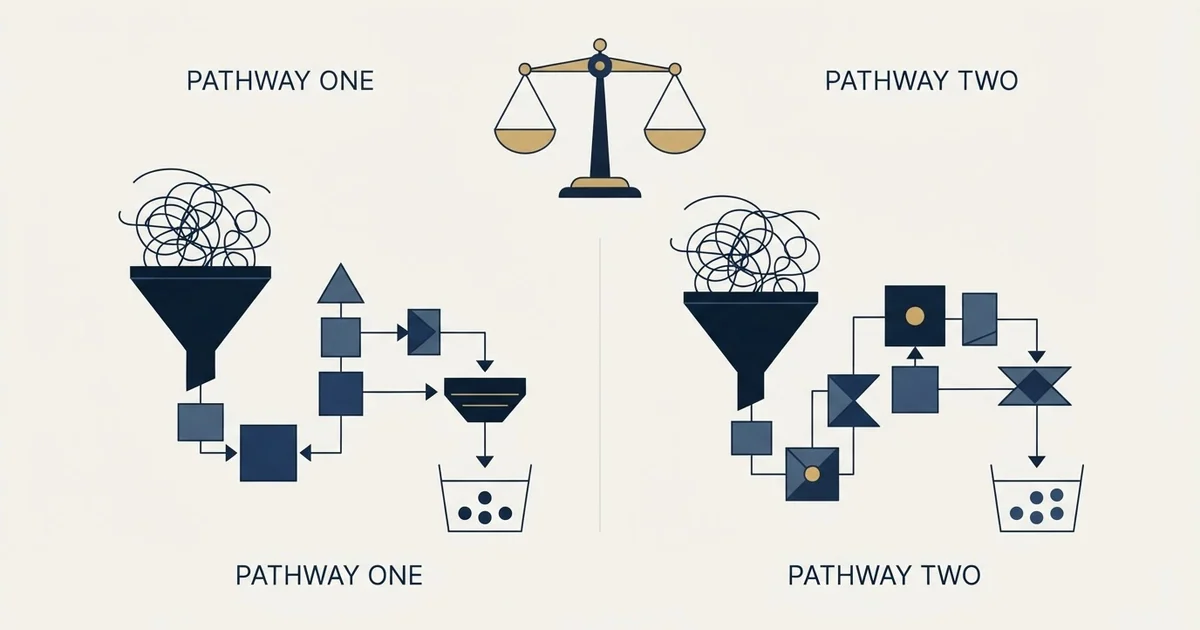 Editorial illustration for SalesBlink vs Smartlead