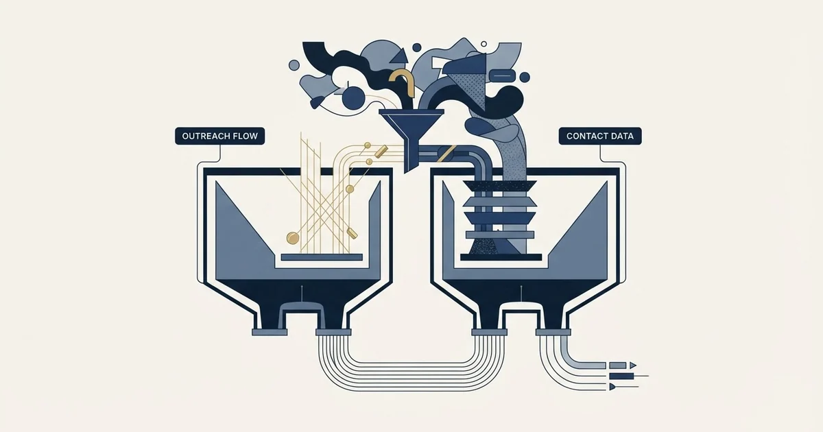 Editorial illustration for SalesBlink vs Snov.io