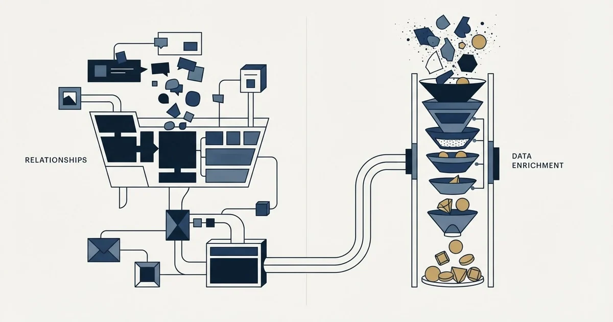 Editorial illustration for Salesflare vs Scrupp