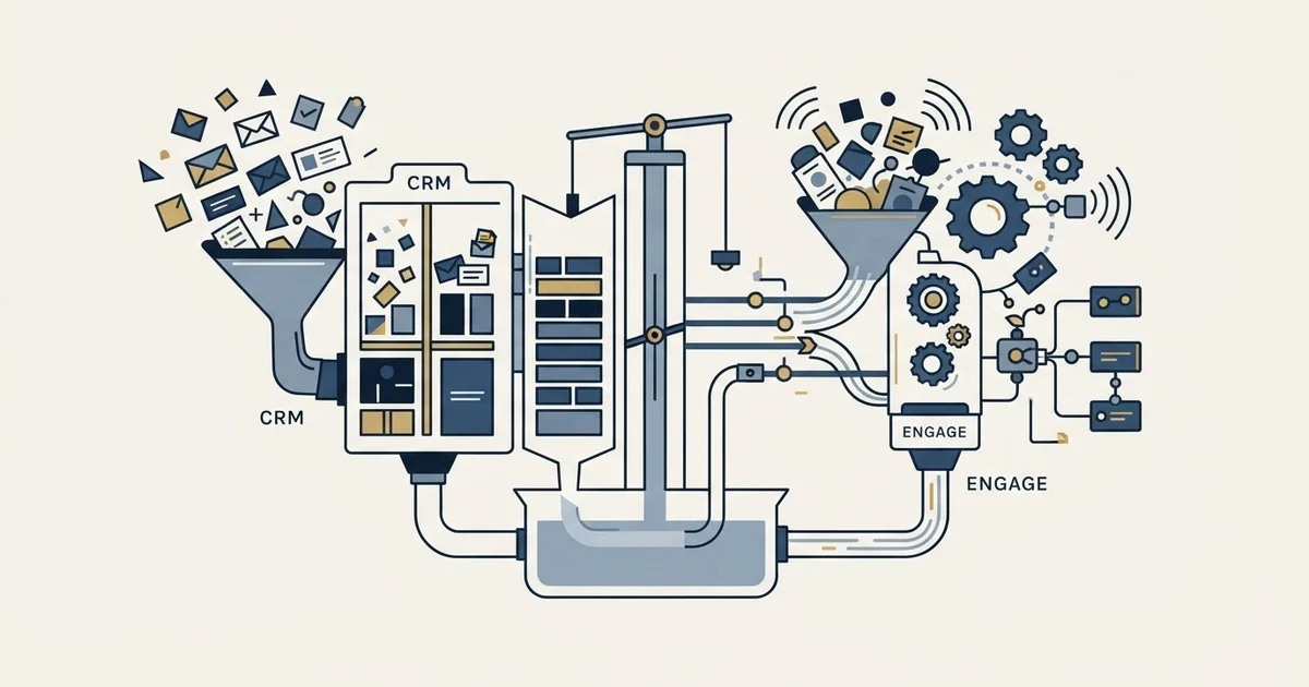 Editorial illustration for Salesflare vs Unify