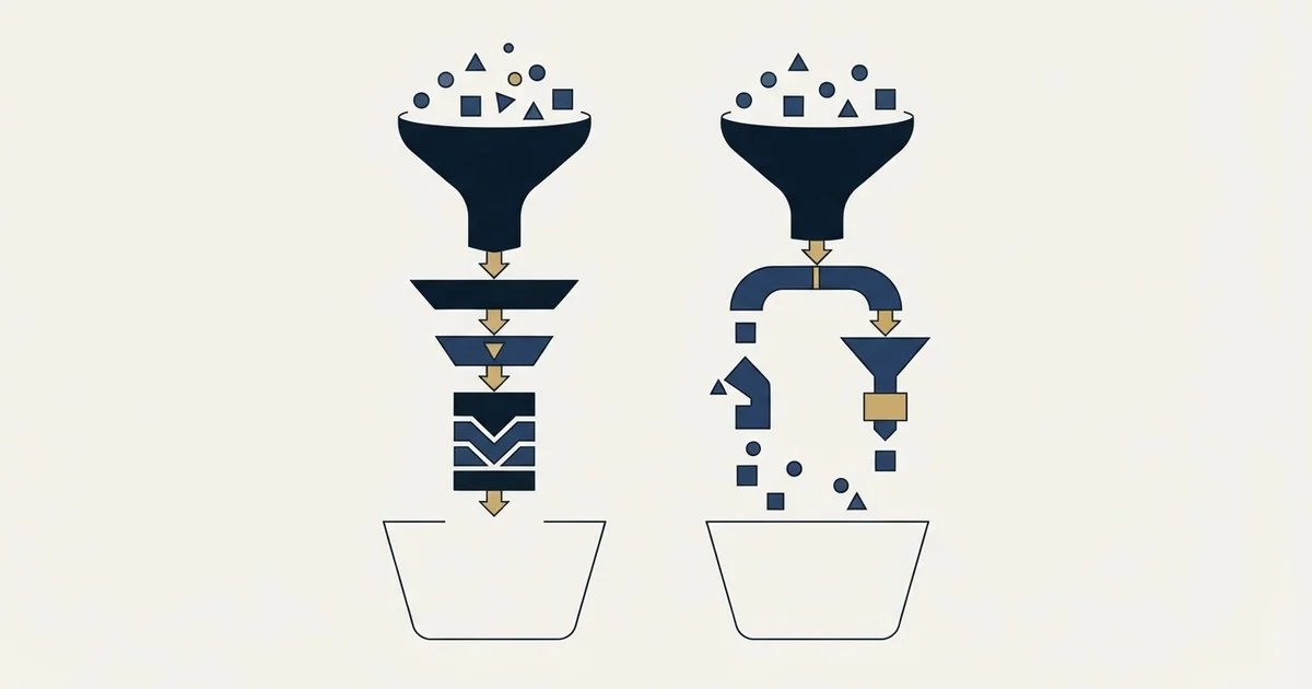 Editorial illustration for Salesflow vs Skylead