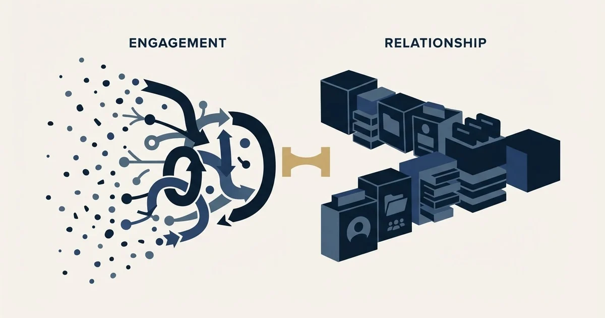 Editorial illustration for Salesflow vs Zoho CRM