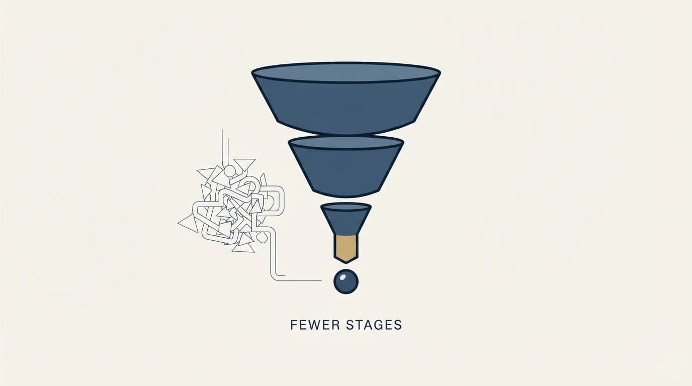 Section illustration: Stage count, and why fewer is usually right