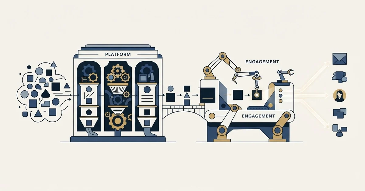 Editorial illustration for Salesforce vs SalesRobot