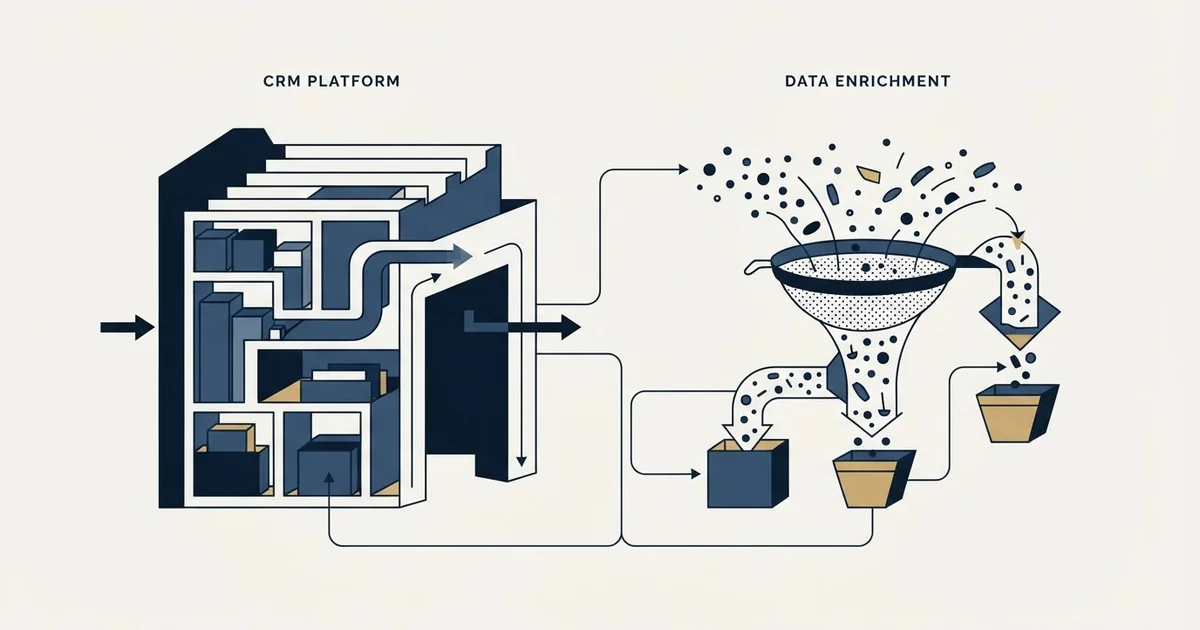 Editorial illustration for Salesforce vs Scrupp