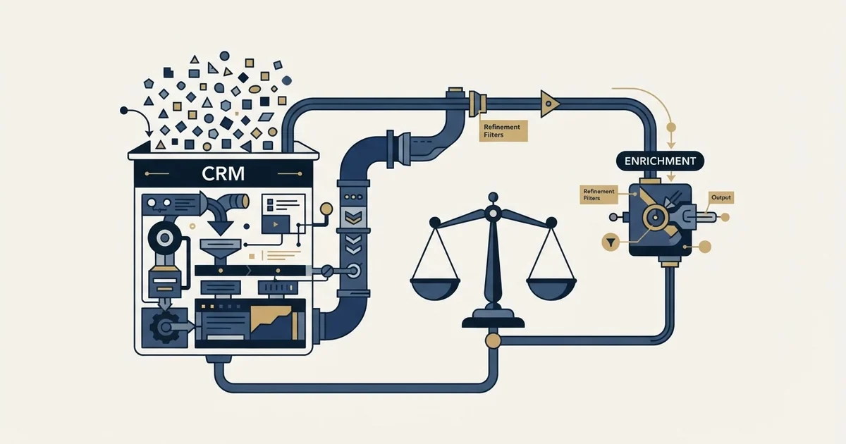 Editorial illustration for Salesforce vs Skrapp.io