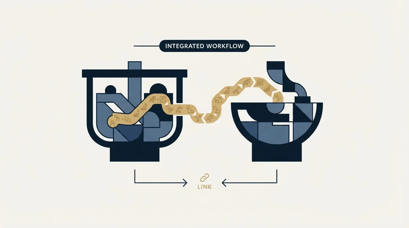 Section illustration: Using Both Together