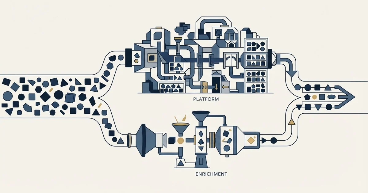 Editorial illustration for Salesforce vs UserGems