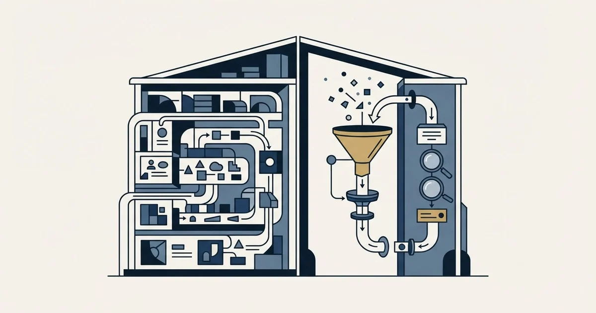 Editorial illustration for Salesforce vs Wiza