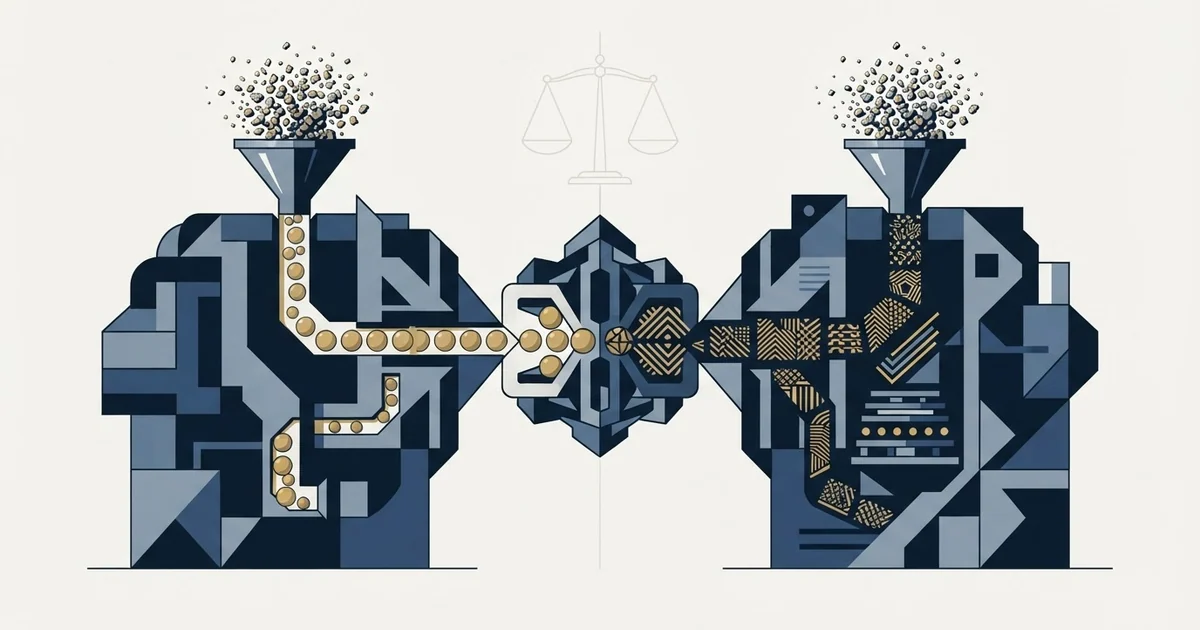 Editorial illustration for Salesforge vs Scrupp