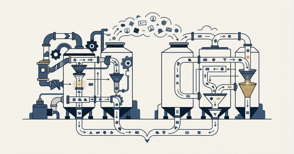 Editorial illustration for Salesforge vs Snov.io