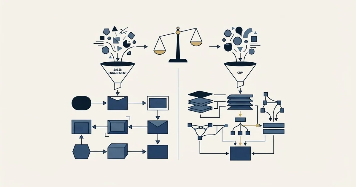 Editorial illustration for Salesforge vs Streak