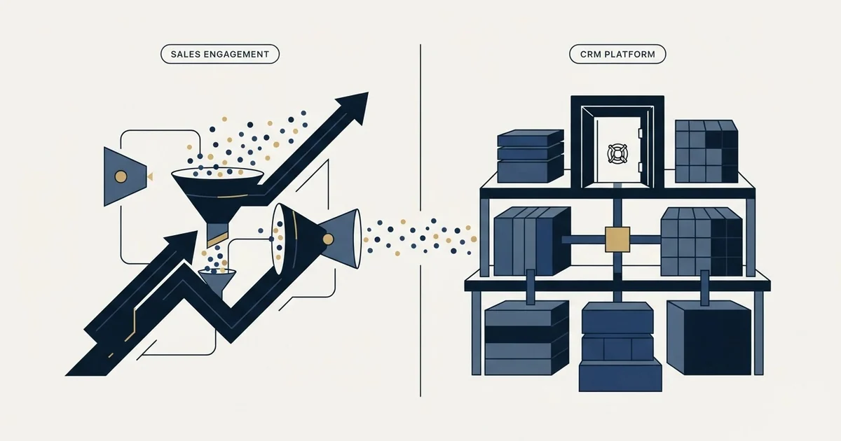 Editorial illustration for Salesforge vs SugarCRM